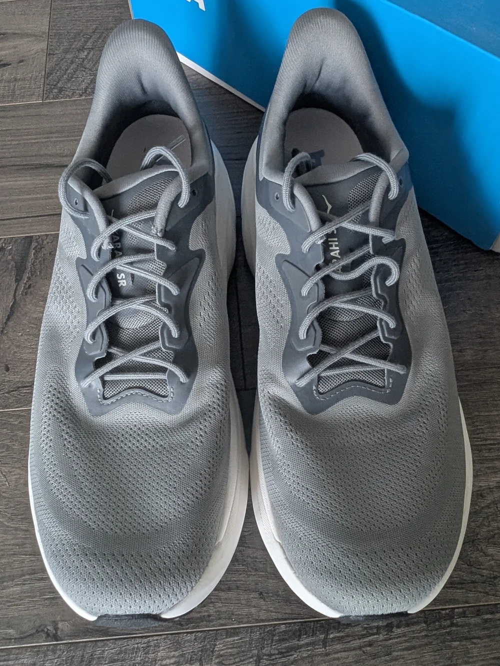 LIKE NEW HOKA ONE ONE Arahi Slip-Resistant Men's 11.5D Asteroid/Downpour